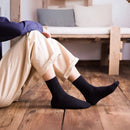 Mid-calf men's thin socks