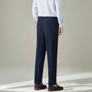Straight Fit Light Business Mens Baggy Pants – Black, Navy Blue, Brown, Apricot, White | Old Money Menswear Prendersons