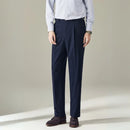 Straight Fit Light Business Mens Baggy Pants – Black, Navy Blue, Brown, Apricot, White | Old Money Menswear Prendersons
