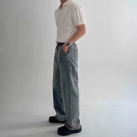 Men’s breathable hollow summer t-shirt