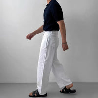 Men’s casual summer hollow shirt