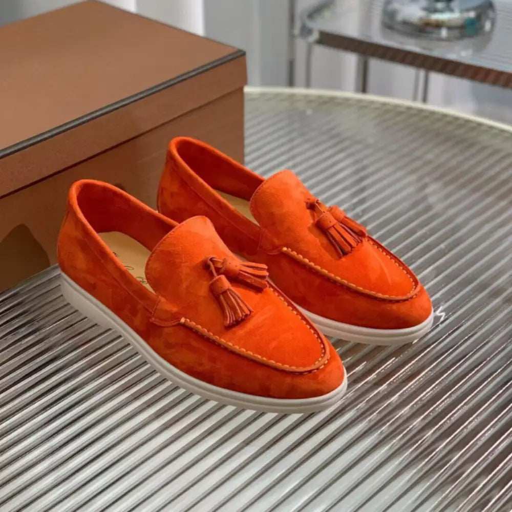 Fashion Suede Tassel Slip-on Loafers Prendersons