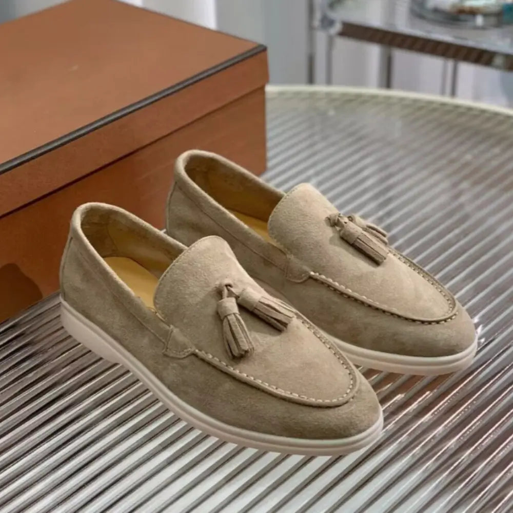 Fashion Suede Tassel Slip-on Loafers Prendersons