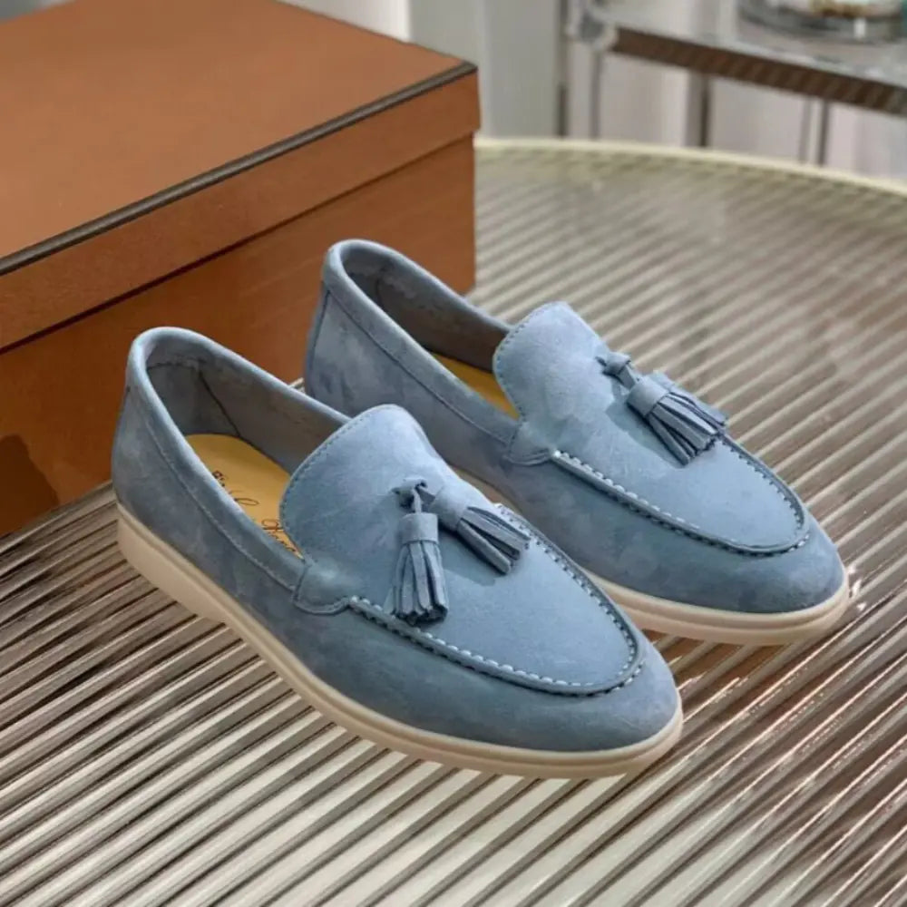 Fashion Suede Tassel Slip-on Loafers Prendersons