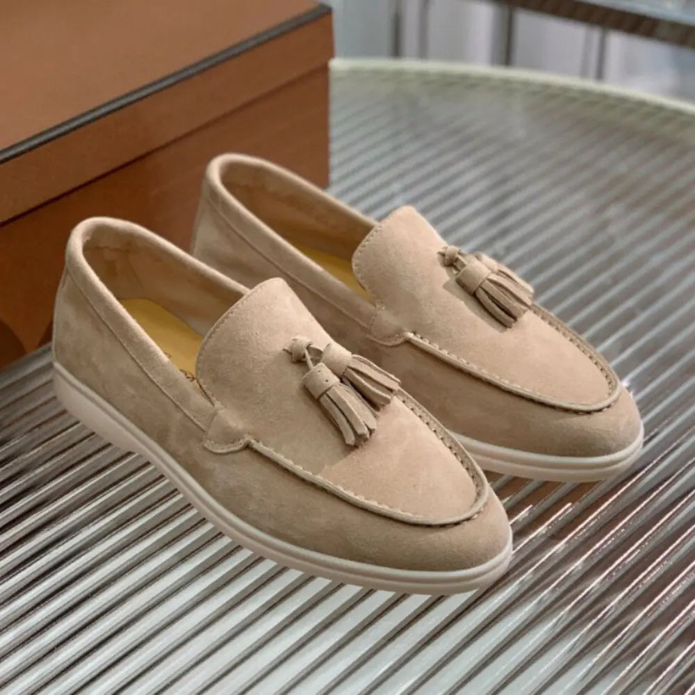 Fashion Suede Tassel Slip-on Loafers Prendersons