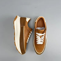Genuine Leather Summer New Sports Breathable Platform Retro Shoes Prendersons