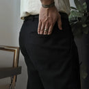 HOT Thread Double Pleated Loose Straight Cargo Casual Suit Pants Prendersons
