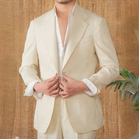 Smart casual mens suit set