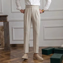 Harem Cropped Draping Slim Fit Skinny Men's Casual Pants Black | Old Money Menswear Prendersons