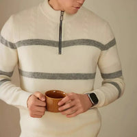 High-end Stripe Warm Knitwear Prendersons