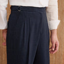 High Waist Straight Pants Houndstooth Versatile Neapolitan Breathable Casual Suit Pants Prendersons