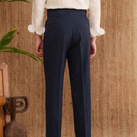 High Waist Straight Pants Houndstooth Versatile Neapolitan Breathable Casual Suit Pants Prendersons