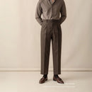 High Waist Suit Pants Men's Spring And Summer Straight Prendersons