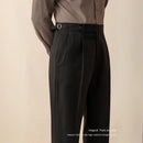 High Waist Suit Pants Men's Spring And Summer Straight Prendersons