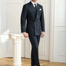 Homemade Six Button A Stripe Slim Fit Casual Retro Suit Prendersons
