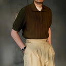 Men’s breathable ice silk shirt