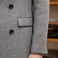 Italian Autumn And Winter Bar MACN Warm Wool Overcoat Prendersons