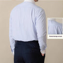 Italian Business Color Matching Pinhole Collar Non-ironing Striped Long Sleeve Shirt Prendersons