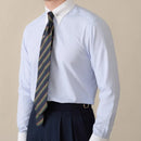 Italian Business Color Matching Pinhole Collar Non-ironing Striped Long Sleeve Shirt Prendersons