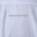 Italian Business Color Matching Pinhole Collar Non-ironing Striped Long Sleeve Shirt Prendersons