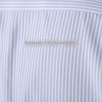 Italian Business Color Matching Pinhole Collar Non-ironing Striped Long Sleeve Shirt Prendersons
