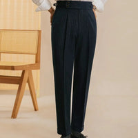 Italian Naples High-waisted Trousers Men Prendersons