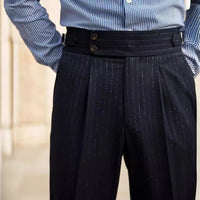 Italian Naples High-waisted Trousers Men Prendersons