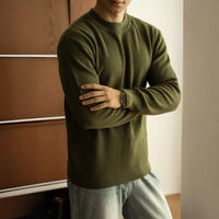 Jacquard Autumn And Winter Crew Neck Pullover Sweater Men Prendersons