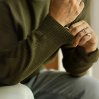 Jacquard Autumn And Winter Crew Neck Pullover Sweater Men Prendersons