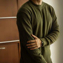 Jacquard Autumn And Winter Crew Neck Pullover Sweater Men Prendersons