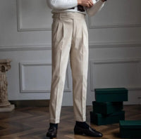 Japanese-style Retro Fashion Corduroy High Waist Suit Pants Prendersons