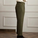 Japanese-style Retro Fashion Corduroy High Waist Suit Pants Prendersons