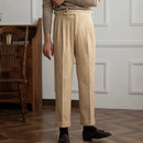 Japanese-style Retro Fashion Corduroy High Waist Suit Pants Prendersons
