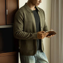 Lapel Knitted Cardigan Long Sleeve Coat Prendersons