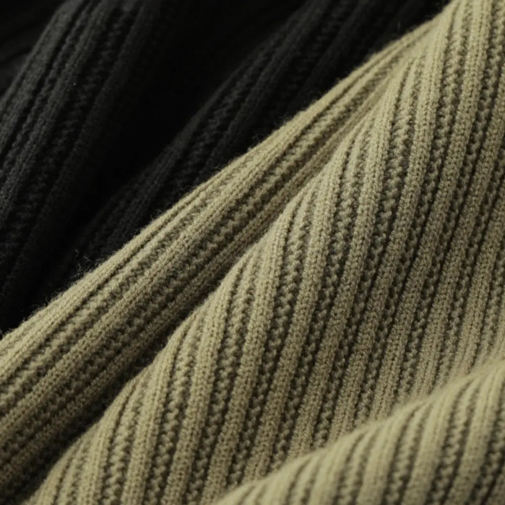Lapel Knitted Cardigan Long Sleeve Coat Prendersons
