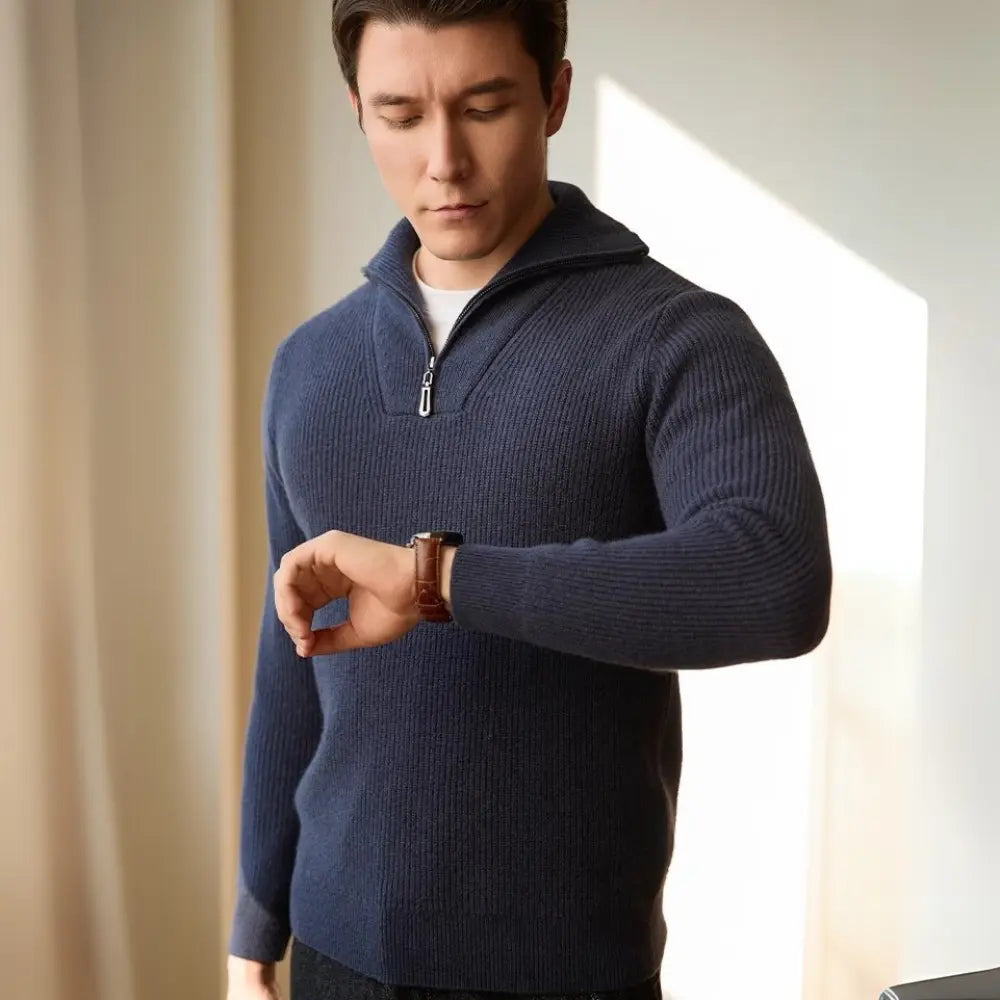 Leisure Pullover Warm Men's Texture Sweater Prendersons