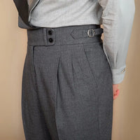 Light Luxury Casual Pants Men's British Commuter Anti-wrinkle Retro Trendy Business Slim-fit Pants Prendersons