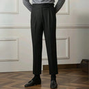 Light Luxury Casual Pants Men's British Commuter Anti-wrinkle Retro Trendy Business Slim-fit Pants Prendersons