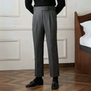 Light Luxury Casual Pants Men's British Commuter Anti-wrinkle Retro Trendy Business Slim-fit Pants Prendersons
