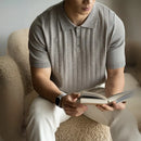 Light Luxury High-end Machine Washable Wool Short-sleeved Polo Shirt Prendersons