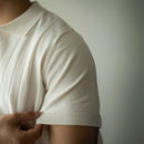 Light Luxury High-end Machine Washable Wool Short-sleeved Polo Shirt Prendersons