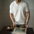 Light Luxury High-end Machine Washable Wool Short-sleeved Polo Shirt Prendersons