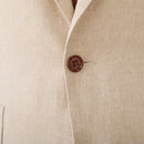 Lightweight Semi-lined Casual Pure Linen Suit Jacket Prendersons