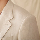 Lightweight Semi-lined Casual Pure Linen Suit Jacket Prendersons