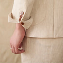 Lightweight Semi-lined Casual Pure Linen Suit Jacket Prendersons