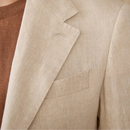 Lightweight Semi-lined Casual Pure Linen Suit Jacket Prendersons