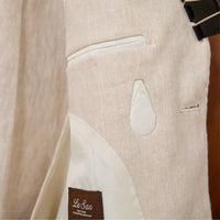 Lightweight Semi-lined Casual Pure Linen Suit Jacket Prendersons