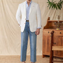 Lightweight Semi-lined Casual Pure Linen Suit Jacket Prendersons