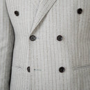 Striped double breasted suit