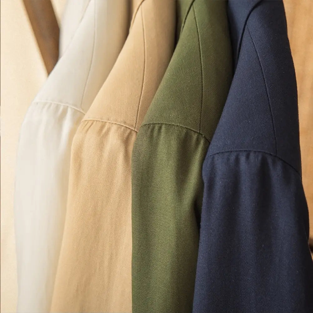 Linen Cotton Half Lining Lightweight Casual Suit NAPOLI Breathable Suit Prendersons